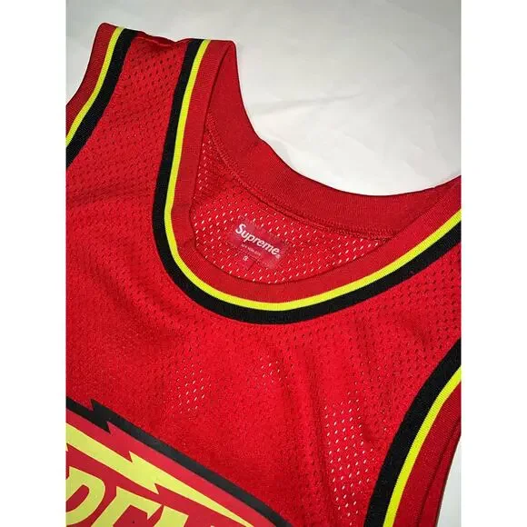 Supreme SS18 Bolt Basketball Jersey Jerseys